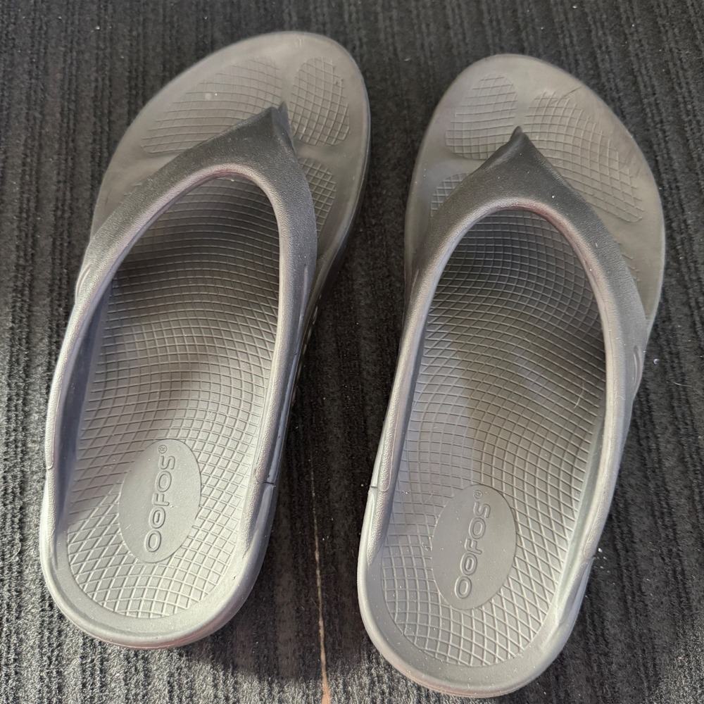 Oofos OOriginal Recovery Sandal Black Mens 7 Womens 9 EU 40 - Picture 5 of 7